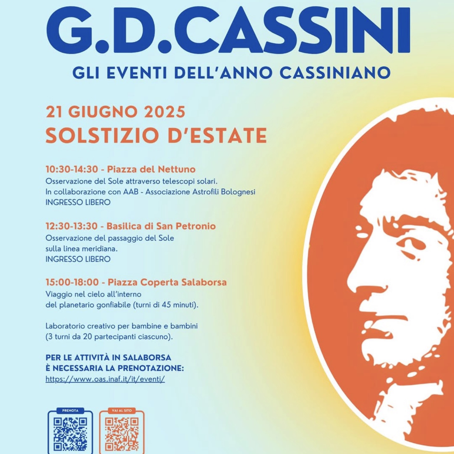 Tutti in piazza per i 400 anni di Cassini
